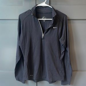 Nike Dri-Fit Black Quarterzip